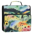 thumbnail image 5 of FORMRS Zipper Binder with Shoulder Strap 2-inch Ring 500 Sheet Capacity File Bag, Art Field, 5 of 5