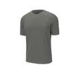 thumbnail image 3 of Sport Tek Adult Male Men Plain Short Sleeves T-Shirt Dark Smoke Gry 2X-Large, 3 of 4