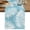 Aqua, Teal, White, variant on Table Runner 72 Inches Long, Teal Green Palm Leaf Decorative Table Runner for Party Wedding Home Decor, Summer Coastal Botanical Tropical Dresser Scarves for Bedroom Kitchen Tables Decor 14x72 Inch