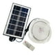 thumbnail image 3 of Lámpara de techo solar, luz solar para cobertizo, IP65, lámpara de cenador impermeable con control remoto para diámetro 20 cm, 3 of 9