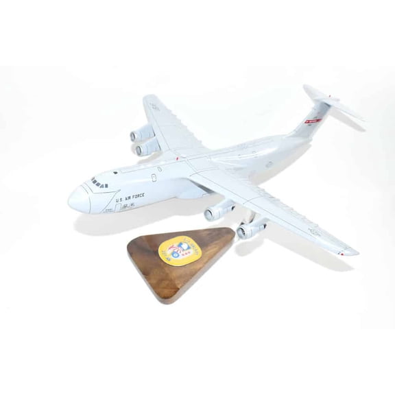 Lockheed Martin® C-5M Super Galaxy®, 337th Airlift Squadron 0461, 18" Mahogany Scale Model
