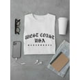 thumbnail image 3 of West Coast Usa T-Shirt Men -Image by Shutterstock, Male Medium, 3 of 4