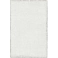 thumbnail image 2 of Nourison Malibu Shag Solid Shag Silver Grey 3' x 5' Area Rug, (3' x 5'), 2 of 8