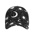 thumbnail image 2 of Fotbe Crescent And Stars Baseball Cap, Crescent And Stars Print Dad Hat,Outdoor Hat,Adjustable Sports Cap, Perfect For Activities, 2 of 9