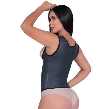 Siluet SilH20NH21 Fajas Colombianas Women Latex Waist Trainer Corset Cincher Vest Sport Girdle