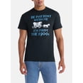 thumbnail image 5 of Humor Men's and Big Men's 1900s Graphic Cotton Tee with Short Sleeves, Sizes S-3XL, 5 of 5