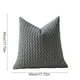 thumbnail image 3 of Soft Weave Pillowcases Standard Size Breathable Face Friendly Pillow Shams Decorative Weave Pillow Case Covers, 3 of 6