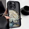 thumbnail image 5 of Funda de teléfono mate con flores para iPhone, funda a prueba de golpes para iPhone 11, 13, 15 Pro, 14, 16 Pro Max, 12, 13, 7, 8 Plus, SE 2020, XR, XS Max, X, 5 of 5