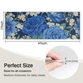 thumbnail image 5 of Pioneer Flower Floral Print Pattern Kitchen Rug Mat,Kitchen Runner Rugs Non Skid Washable,Decorative Kitchen Floor Mats for Kitchen,Sink,Laundry,17"X47", 5 of 5