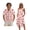 Heart Shape Paws Pink, variant on Xixirimido Lily Flower Orange Print Matching Couple Outfits Men’s Button-down Hawaiian Shirt Women Sleeveless Midi Dress with Pocket Couples Matched Summer Outfits for Beach Vacation, Size 2XL
