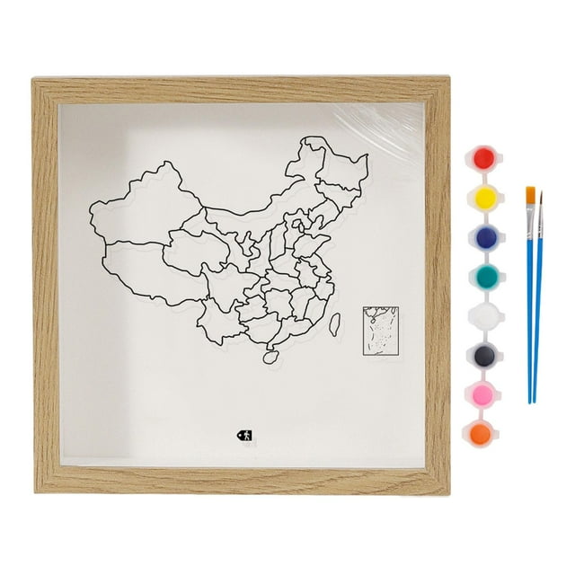 Siruishop Shadow Box Frame Display Case for Wedding Movie Sporting Events Concert Stub wooden 15x15cm
