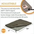 thumbnail image 3 of K&H Pet Products Deluxe Lectro-Kennel Heated Pad Gray Small 18.5 X 12.5 Inches, 3 of 9