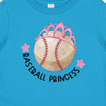 thumbnail image 4 of Inktastic Baseball Princess Tiara Girls Baby T-Shirt, 4 of 5