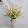 thumbnail image 2 of Flor falsa de decoración del hogar Ticfox aliento de bebé de imitación 50CM, 2 of 13