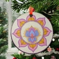 thumbnail image 2 of Ornament Yoga Mandala Decor Suncatcher Geometric Art Lover Gift Sacred Circle Wall Hanging Yoga Meditation Home Decor, 2025, Holiday 2025, Festive Home Accent, Memorable, 2 of 5