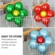 thumbnail image 4 of 10 globos en forma de flor, fondo de boda, globos decorativos de aluminio, 4 of 7