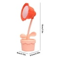 thumbnail image 3 of Meitianfacai Small Flower Lighting Desk Lamp USB Rechargeable Small Desk Lamp Indoor Portable Bedside Lamp Flowerpot Small Night Light, 3 of 3