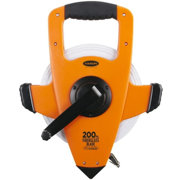 Keson 200 ft Tape Measure, 1/2 in Blade OTRS18200