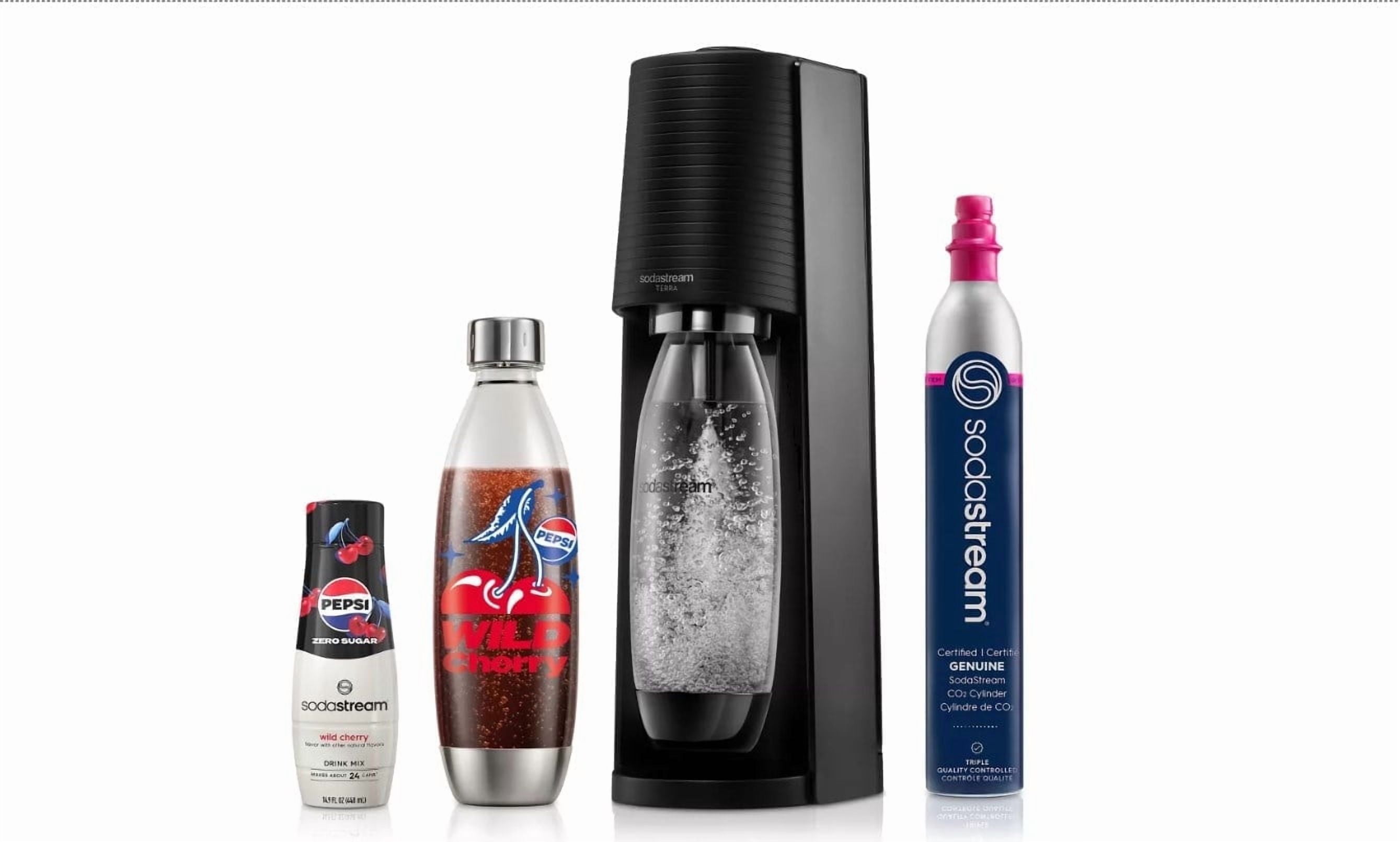 sodastream - ✨新品未開封✨SodaStream SSM1097 SodaStream Fizzi Sparkling Water Maker (Black) with CO2 and