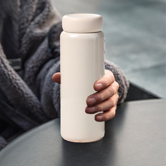 320ML Mini Insulated Cup – 304 Stainless Steel Small Thermal Water Bottle, Compact Leak-Proof Travel Mug for Hot & Cold Drinks, Stylish Portable Coffee Cup for Office, Gym, Outdoors