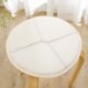 thumbnail image 5 of Taburete redondo de madera maciza con cojín para silla, cojín grueso para las cuatro estaciones, cojín redondo de esponja para asiento de taburete, cojín grueso, 5 of 6