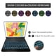 thumbnail image 4 of Funda con teclado ProCase con 7 colores retroiluminados para iPad 10.2, 4 of 8