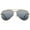NEW AVIATOR LEGEND GOLD POLAR DARK BLUE, variant on Ray Ban Polarized Clear Gradient Dark Blue Aviator Unisex Sunglasses RB3025 9196G6 58