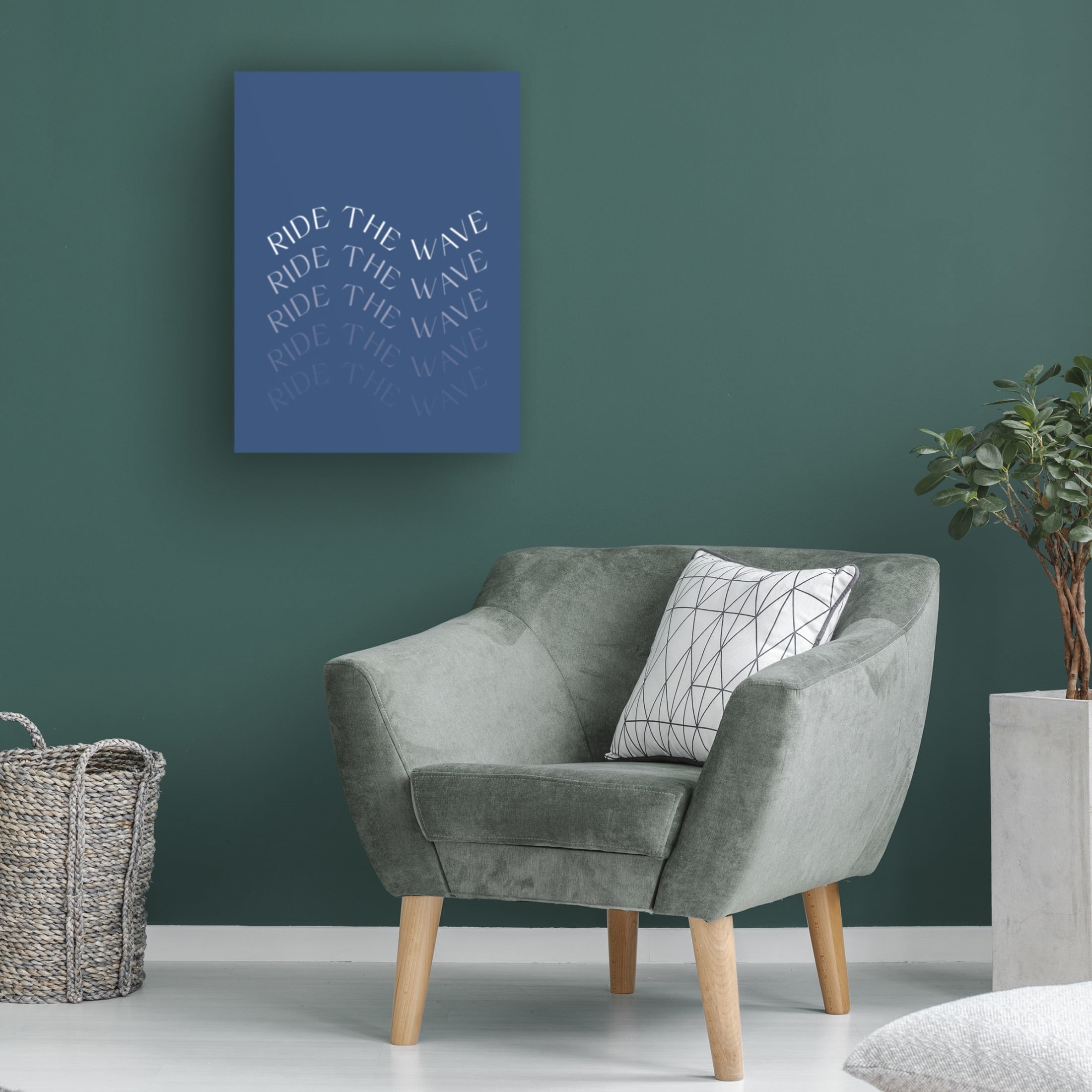 Trademark Fine Art Beth Cai Ride The Wave Canvas Wall Art