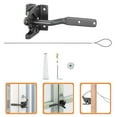 thumbnail image 3 of Miangastore 1 Set Self-locking Latch Gate Gravity Latch Heavy Duty Gate Handle Locking Gate Latch, 3 of 8