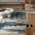 thumbnail image 2 of Rug Branch Contemporary Scandinavian  Blue Beige Indoor Area Rug - 9x12, 2 of 7