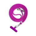 thumbnail image 2 of TISHITA Phone Lanyard Detachable Adjustable Anti Lost Nylon Tether Tab System for Rose Red, 2 of 8