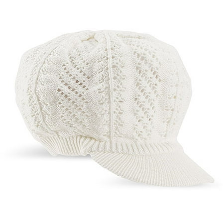 Crochet Newsboy Hat
