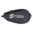 thumbnail image 4 of Bolsa para raqueta de pickleball, de piel sintética, ligera, con cremallera, portátil, ideal para gimnasio, viajes al libre, regalo para hombres Sostenga la paleta doble, 4 of 8