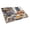 German Shepherd 1773, variant on German Shepherd Fall Kitchen Pumpkins Glass Cutting Board Large 12 in x 15 in