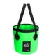 thumbnail image 1 of Eigraketly Cubo de agua plegable de PVC, lavabo, viaje, Camping, pesca, canotaje, organizador reutilizable, accesorios de contenedor Pescar Verde 12L Eigraketly OD022092-07, 1 of 6
