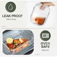 thumbnail image 4 of Recipientes de vidrio para preparación de comidas KOMUEE, 10 paquetes de 900 ml con tapas, 4 of 6