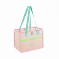 thumbnail image 2 of Leodye 1PCS Large Mesh Tote Bag, Multifunctional Portable Bag, for Beach, Shower and Daily Storage -14*9*10IN, 2 of 9