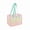 A, variant on Personalized Mesh Beach Tote Bag,Custom Embroidered Monogrammed Pool Bag,Women's Large Reusable Sand Free Summer Tote,Vacation Shopping Bags,Gift for Mom Bridesmaid Birthday Party,Pink+Green