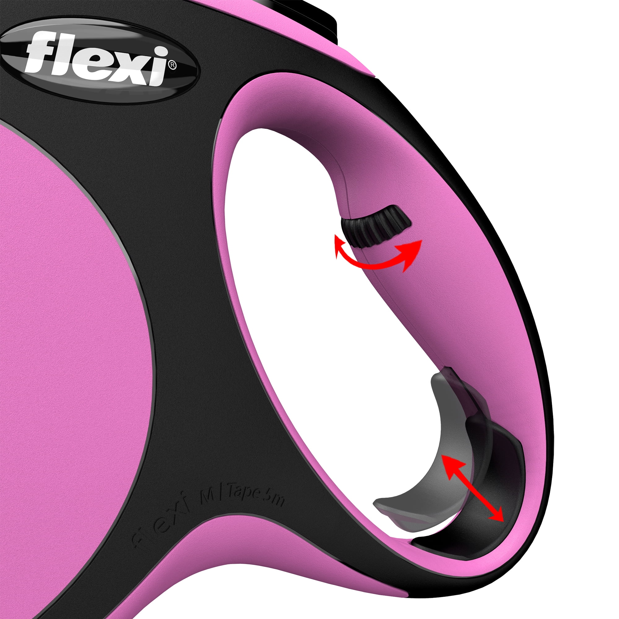 Flexi Comfort Cuerda Rosa - MisMascotas