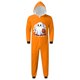 thumbnail image 1 of Family Halloween Pjs Matching Sets Cute Ghosts Printed Long Sleeve One-Piece Hooded Jumpsuit Winter Jumpsuit with Pockets, 1 of 3