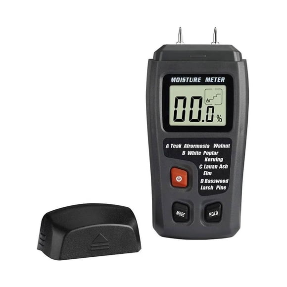 Digital Wood Moisture Meter Timber Damp Tester Hygrometer Lumber Detectors 2025