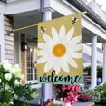 thumbnail image 4 of Bandera de jardín AOYEGO Daisy Welcome, 70 x 100 cm, poliéster, 4 of 5