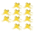 thumbnail image 1 of Injueey 10 Uds. Lazo de tracción hermosa ligereza guirnalda colorida adorno romántico hecho a mano arte Latte regalos de cumpleaños de boda asa de Kits de decoración para fiestas Amarillo Injueey HA075117-07B, 1 of 6