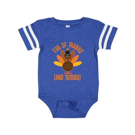 

Inktastic Thanksgiving Dinner Holiday Turkey Gift Baby Boy or Baby Girl Bodysuit
