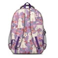 thumbnail image 3 of Goldendoodle Dog and Flower Floral Backpack for School,Cute School Bag,Schoolbag with Adjustable Shoulder Straps & Padded Back,16.9 Inch, 3 of 5