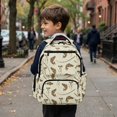 thumbnail image 6 of Bulopur Camo Bass Fish Bow Kids Backpack for Girls Boys, Outdoor Fishing Camo Print School Bag Lightweight/Breathable/Durable/Waterproof Multi-Pocket Book Bag for Daily Use, 6 of 8