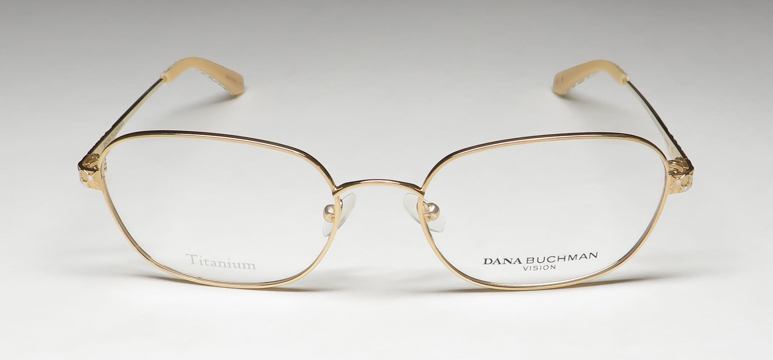Dana Buchman - Eyeglasses Women Mrs. Gunnerson Silver 55mm