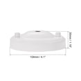 thumbnail image 3 of Uxcell 104mm 4.1inch Retro Light Canopy Kit Pendant Lighting Ceiling Plate DIY White 3Pack, 3 of 5