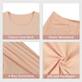 thumbnail image 3 of MISS COCOLI Thermal Underwear for Women Long Underwear Sets Crew Neck Thin Base Layers Sets, 3 of 6