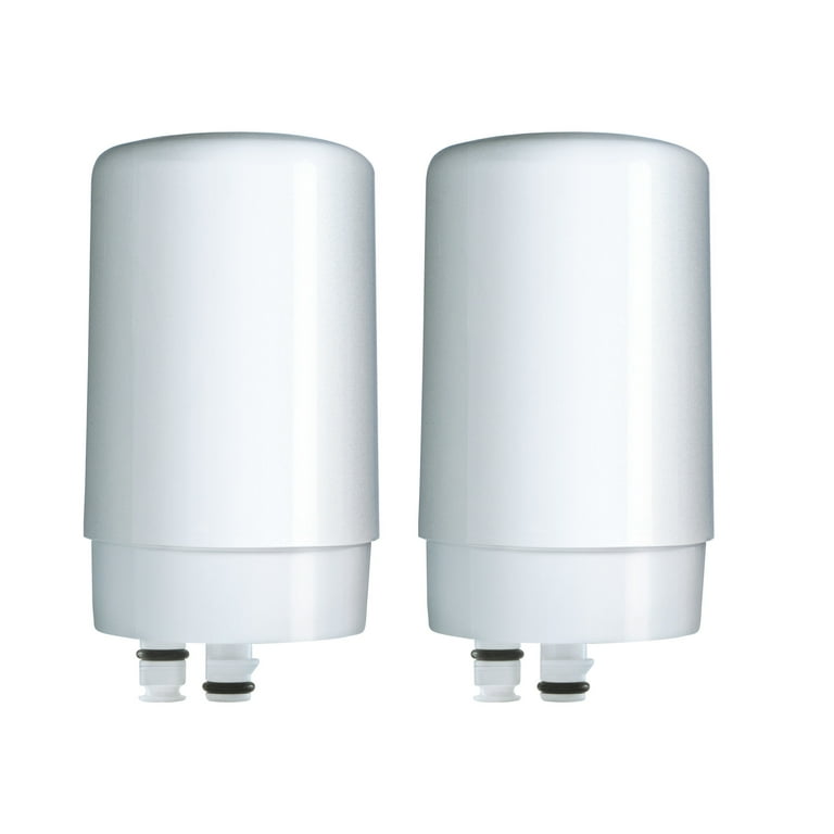 Brita Tap Water Faucet Filter Replacement, 2 Count - White Brita Tap Water Faucet Filter Replacement, 2 Count - White